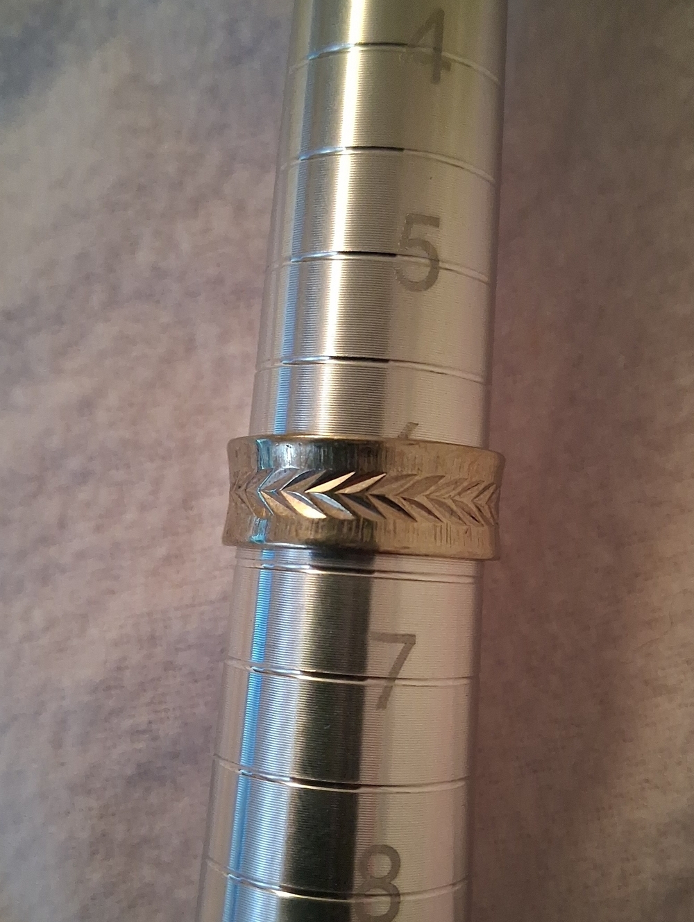 Womens Ring 14 Kt White Gold